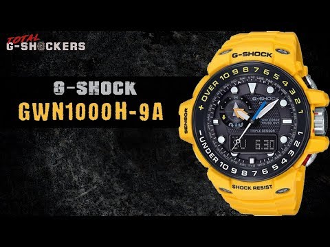 Casio G-SHOCK Gulfmaster GWN1000H-9A | G Shock GWN1000 Gulfmaster desmit labāko lietu skatīšanā...