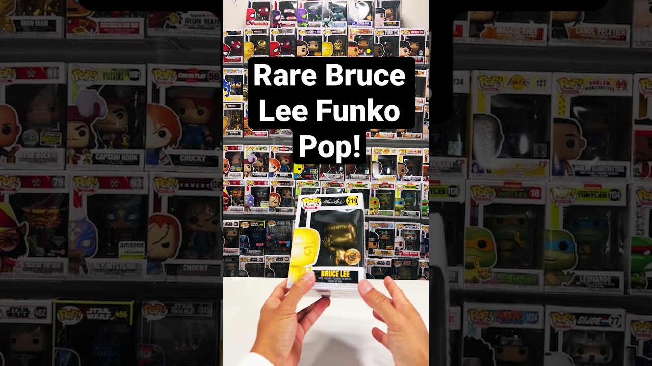 Rare Bruce Lee Funko #funko #funkopop  #shorts