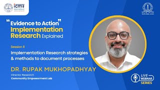 IR strategies & methods to document processes | Dr. Rupak | IR Webinar Series | S8
