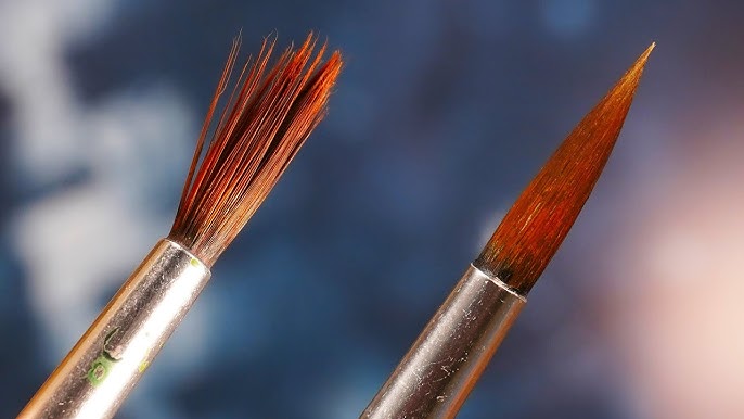 Fine Lining Brush, How to make your own fine paint brush