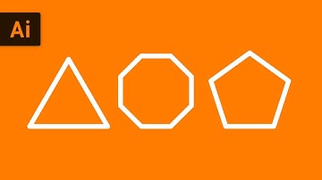 How to Make Shapes with the Polygon Tool | Illustrator Tutorial