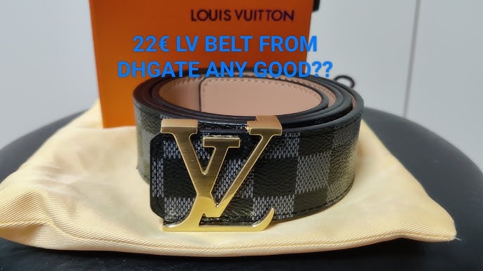 How To Spot Real Vs Fake Louis Vuitton Belt LV Initiales – LegitGrails