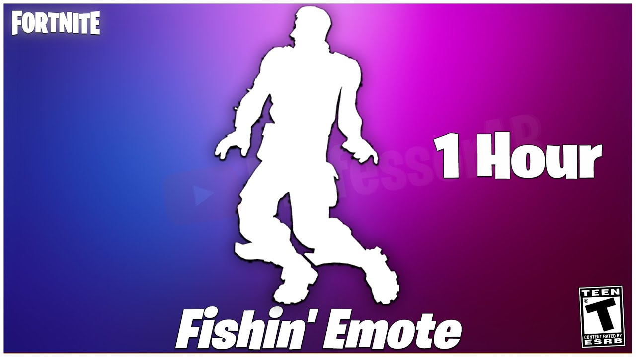 Fortnite Fishin' Emote 1 Hour Version! Icon Series Dance By Jordan