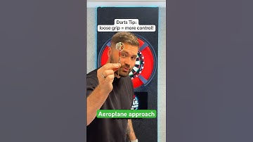 Darts Tip: “Try loosening up next throw 👉 You’ll feel the difference.” #darts #dartfuldodger