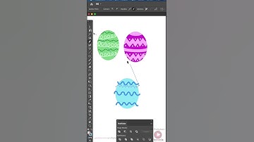 Vector Easter Eggs in Adobe Illustrator #draw #shortsvideo #illustrator #easter