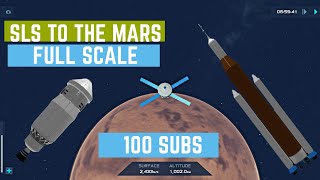 Celebrity SLS Part 1 | Unmanned Flight to the Mars | | Failed | Simplerockets 2 Mobile Profile