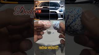 ⚡ Dodge vs GTR — Ultimate Car Battle 🚗💨#shorts #duet
