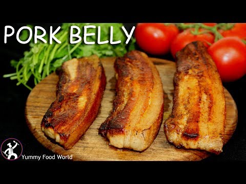 PORK BELLY CHOILA | CHHOILA RECIPE | Crispy Pork belly recipe | Yummy Food World