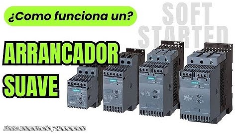 ✅️Como funciona un ARRANCADOR SUAVE SIEMENS/prueba de Amperaje y Voltaje