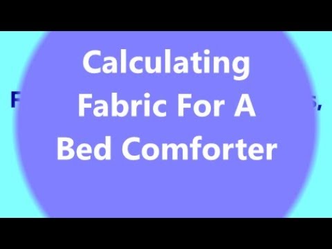 How To Calculate Fabric | The Sewing Room Channel