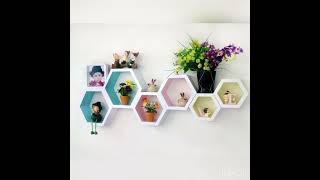 #wall shelves #room decore#wall photo frame ideas#bedroom decore#wall design#home decore #new ideas screenshot 4