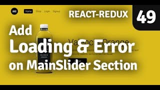 Add Loading on Swiper Slider Section | Redux Shopping Cart | Part 49