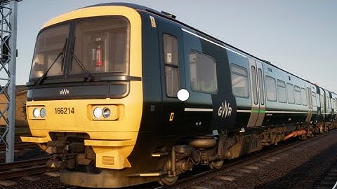 Gameplay #1 Train Sim World 2020 reaching 90Mph in a 166 class train