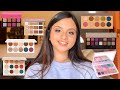 ALL ABOUT MY EYESHADOW PALETTES! Eyeshadow Palette Tag by Allie Glines & Samantha March