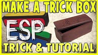 Build a Wooden Magic Box | Tenyo Diabolicus Effect | Learn an ESP Mind Reading Trick