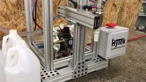 HyTek Automation Solutions - Gravity Filler - Single Head