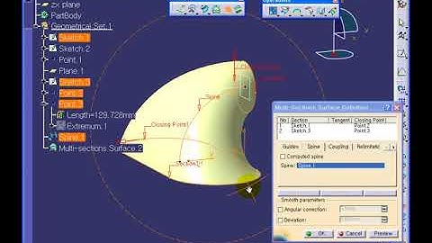 MULTISECTION SURFACE Function  Sample