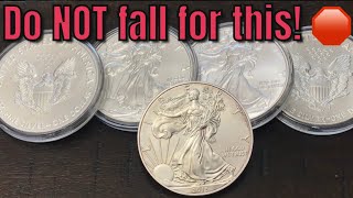 The Biggest American Silver Eagle Gimmick! Do NOT fall for this.........