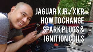 Jaguar XJR XKR XJ8 XK8 - Change/Replace Spark Plugs, Ignition Coils and Clean Throttle Body