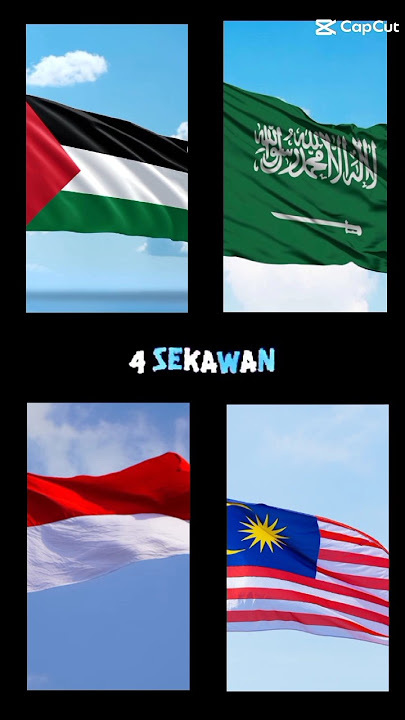 4 sekawan. arab saudi, Palestina, malaysia, Indonesia