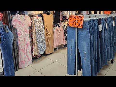 Get 2 JEANS for $150 PESOS 🤯👖 New Trendy CLOTHING Store | IZAZAGA 89 CDMX