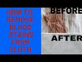 Dry clean how to remove blood stains from clothes in telugu by vijaya dry clean nellore