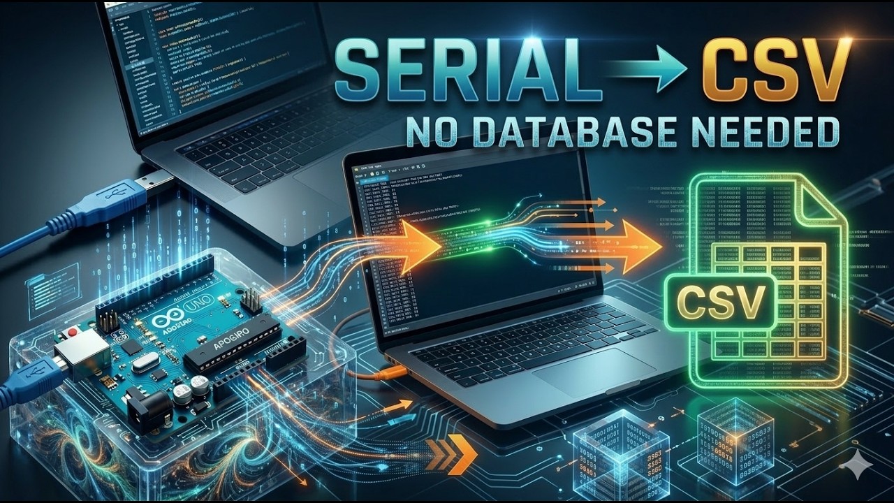 How to Save Arduino Serial Monitor Data to CSV (No Database Needed ...