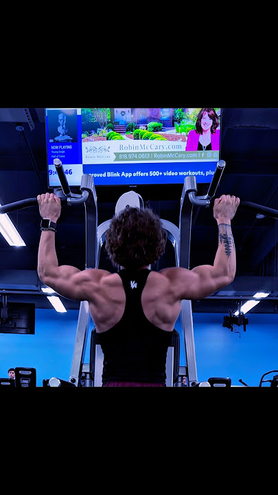 Back and chest day