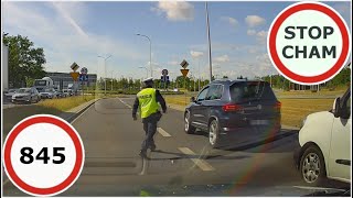 Stop Cham #845 - Niebezpieczne i chamskie sytuacje na drogach