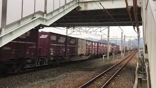 EF210形貨物列車 三河塩津通過