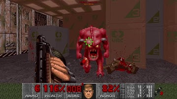 Brutal Doom V.21 Gold on Zandronum - Episode 2: The Shores Of Hell (Tactical Mode)