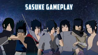 Gameplay Sasuke di Game Naruto Storm 4 (Jutsu,Combo,Awakening)