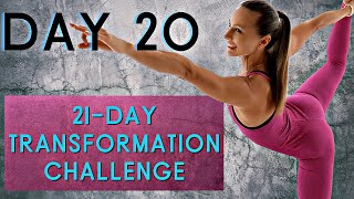 60 MIN POWER YOGA WORKOUT (Full Body Head to Toe Workout) | 21-DAY TRANSFORMATION CHALLENGE