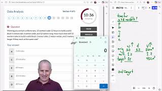 Full Business Admissions Test (BAT) Practice No. 1 Data Analysis Section Walkthrough #mba