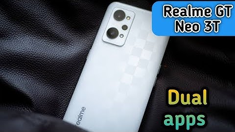 How To Create Dual Apps In Realme GT Neo 3T, Clone Apps Setting