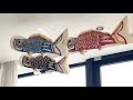 【ここかしこ】室内をおよぐ鯉のぼり