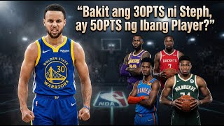 Bakit Ang 30Pts Ni Steph Ay Katumbas Ng 50Pts Ng Iba?