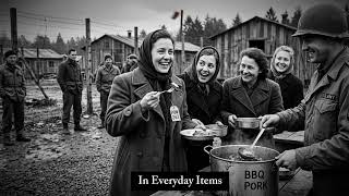 German Women POWs Amazed by Their First American BBQ Experience | Untold WWII Story