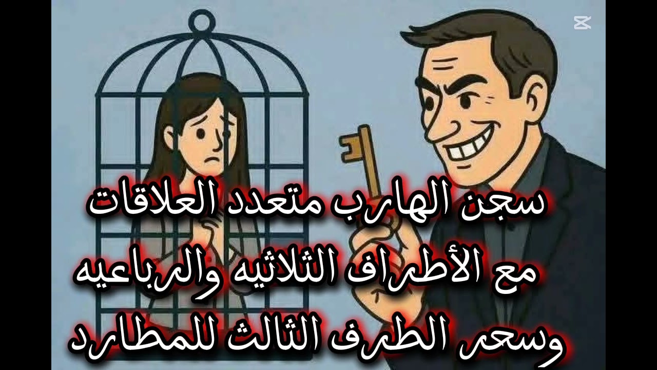 توأم  الشعله سجن الهارب متعدد العلاقات مع الأطراف الثلاثيه والرباعيه وسحر الطرف الثالث للمطارد 