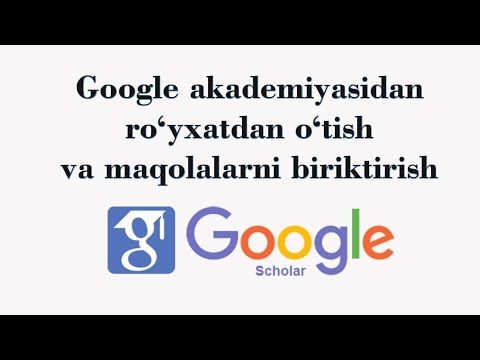 Video: Google Scholar multikulturalizm nima?