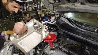 Toyota Camry V40 замена масла двигателя с димексидом!!!