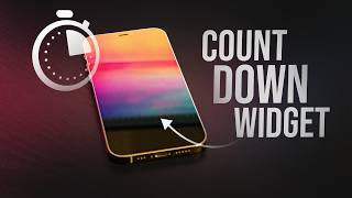 How to Add Countdown to iPhone Widget