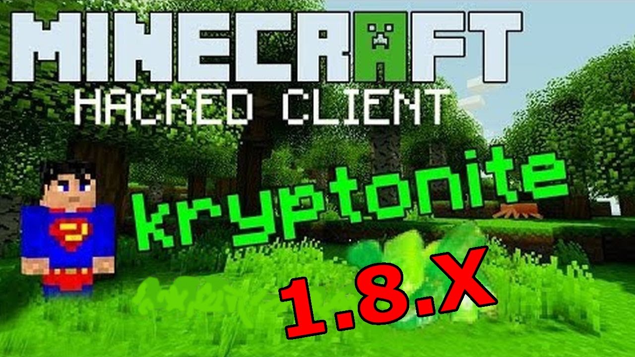 Descargar hack minecraft 1.8.X Cryptonite  Bien explicado 