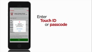 Donating with PushPay - Using The App