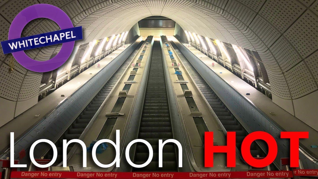 Crossrail’s Whitechapel Station Behind the Hoardings open day - YouTube