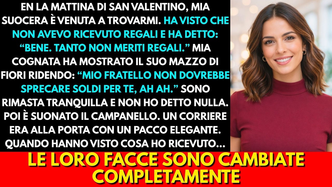 I Miei Suoceri Mi Hanno Derisa A San Valentino — Ma Quando Hanno Visto Cosa Ho Ricevuto…