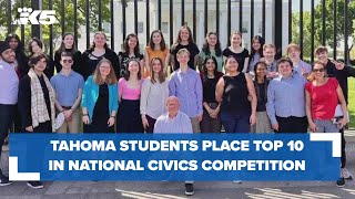 Tahoma High School students earn top 10 finish in national civics competition