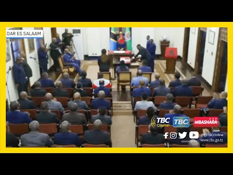 TBCLIVE RAIS SAMIA AKIAPISHA VIONGOZI WATEULE