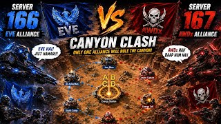 SERVER 166 EVE vs SERVER 167 AWDx — CANYON CLASH 🔥