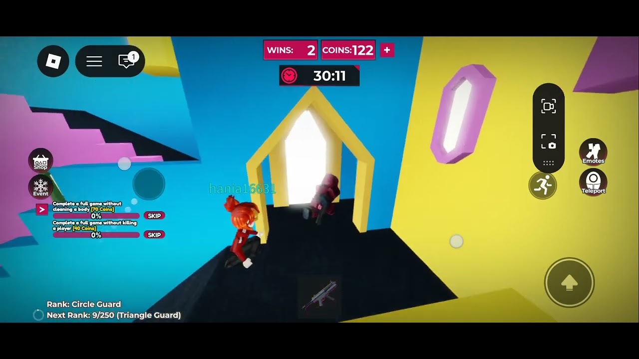 Squid game guard part.